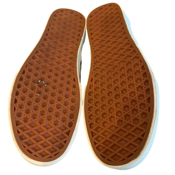 VANS Packing Tape Blanc De  Blanc in Red Black Women's Size 8.5 Men's Size 7 - Picture 5 of 6